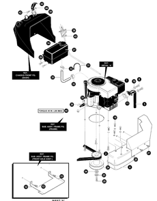 Part Location Diagram of 95383GS Generac O-RING, 1.8 X 8.7